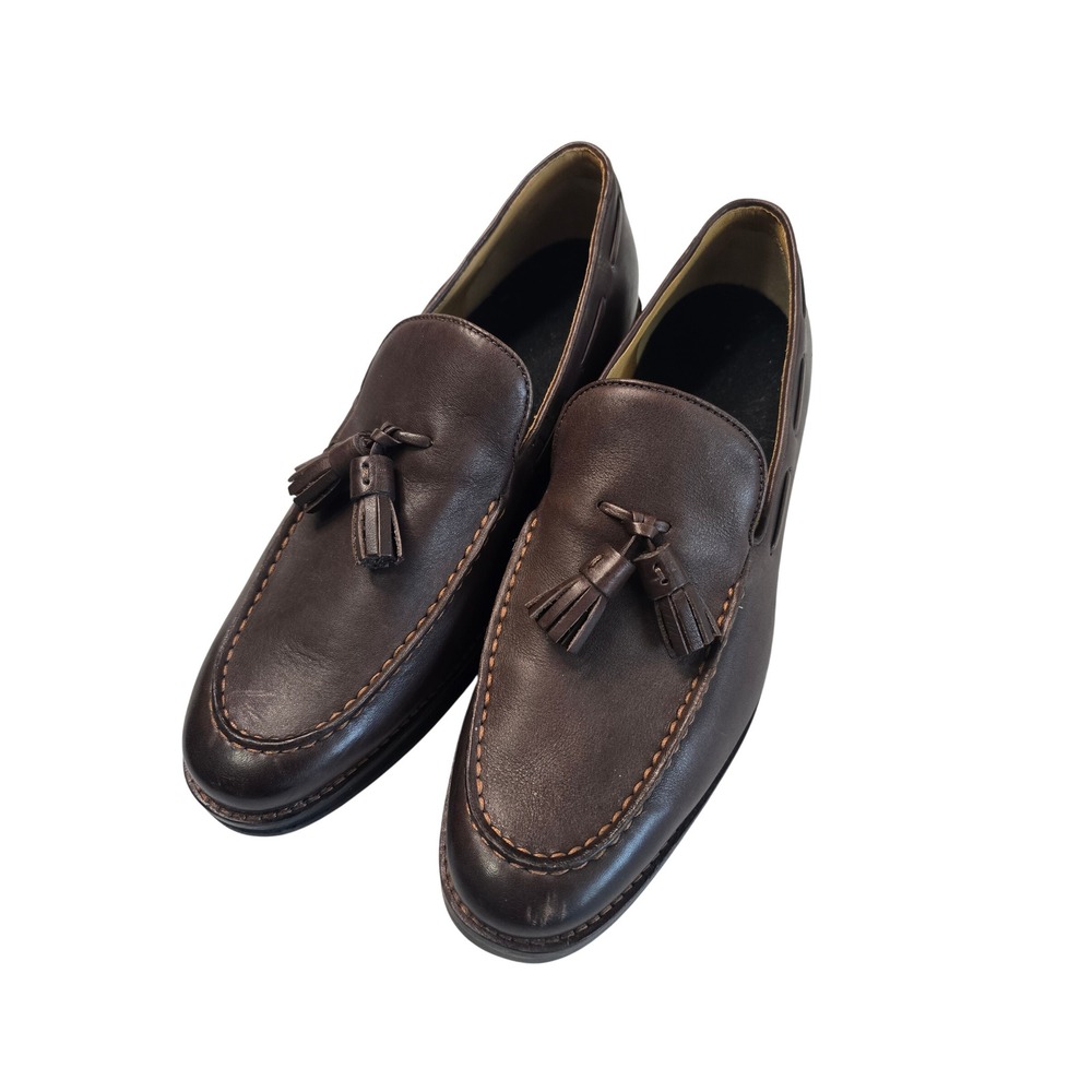Sperry Top-Sider Mens Gold Cup Exeter Leather Tassel Loafers Shoes Size 10 EUC